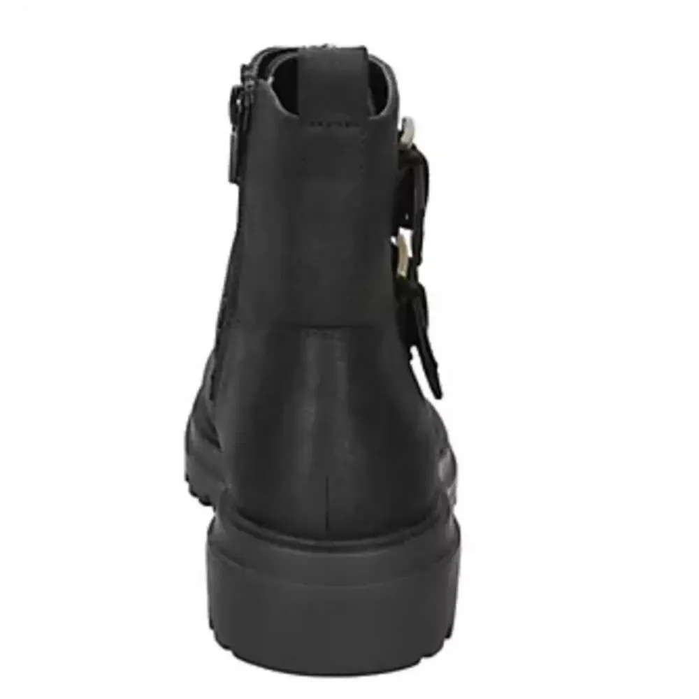 New Bella Vita Comfort Lug Sole Arcadia Biker Black 8.5M